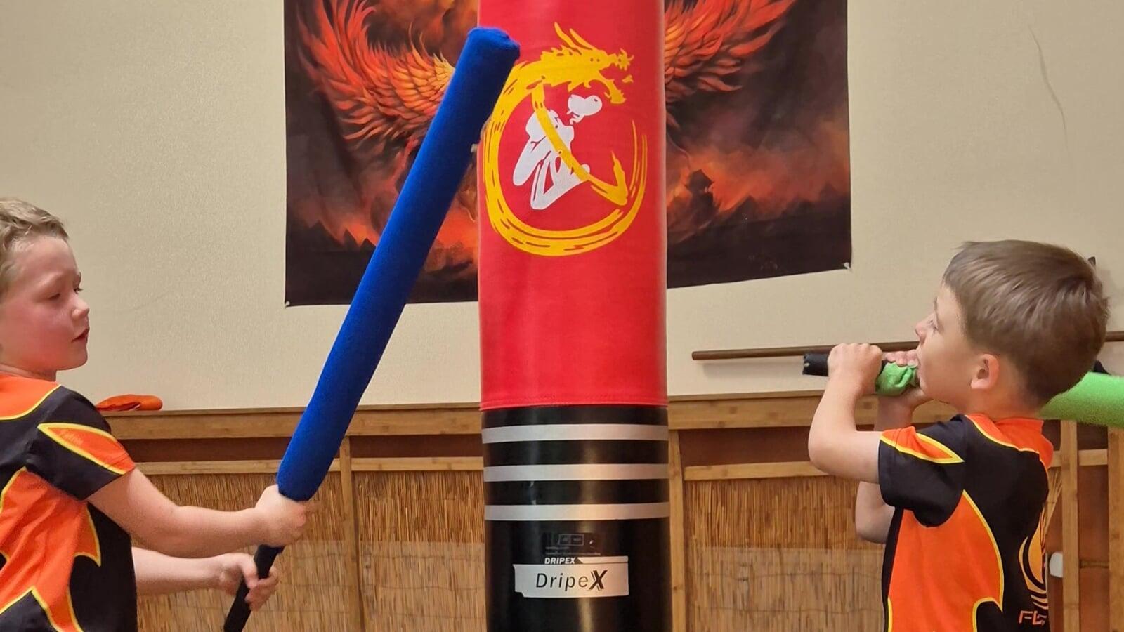 Pratzentraining Tritte